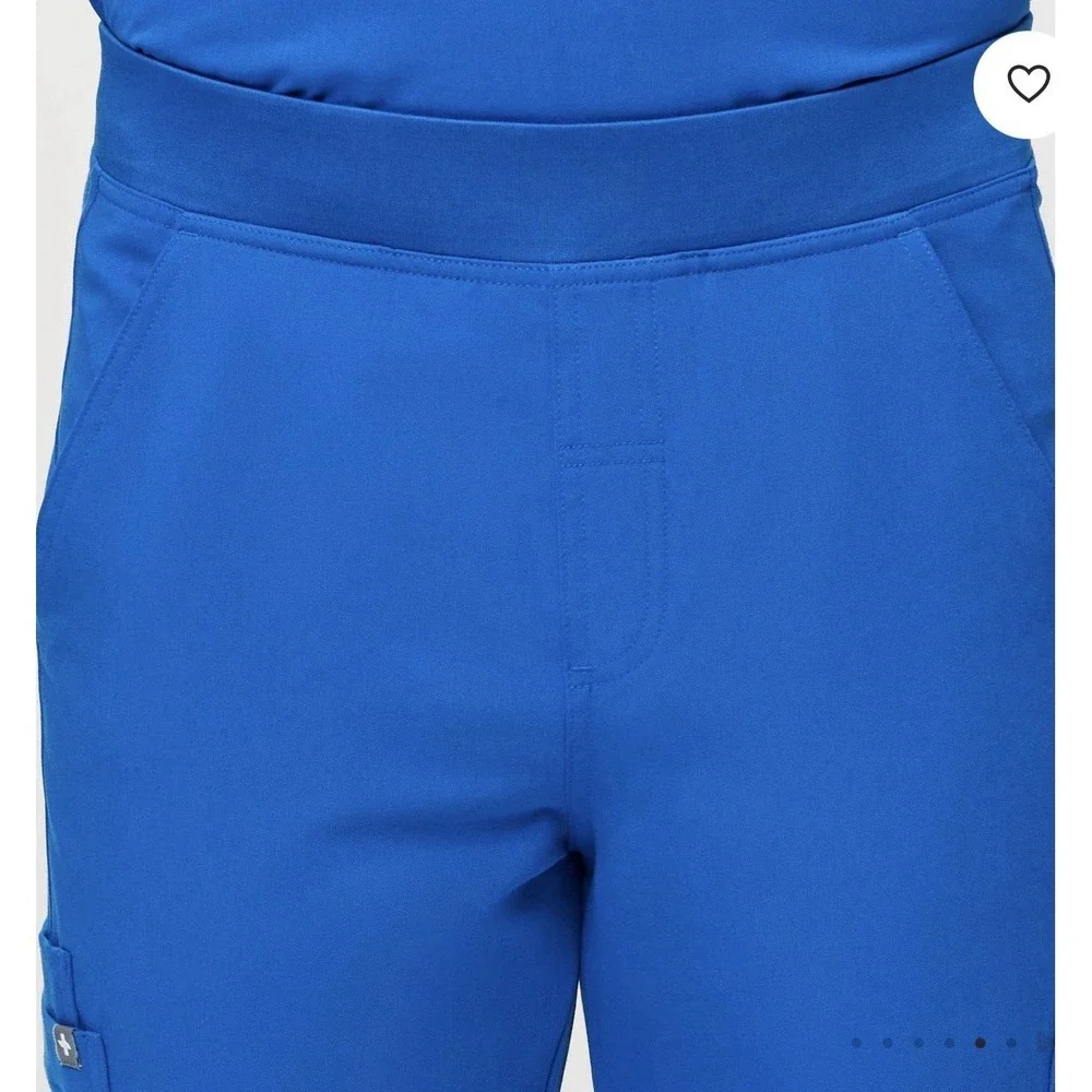 FIGS Axim Scrub Pants Men's XXL Short Royal Blue Technical Collection T2001S